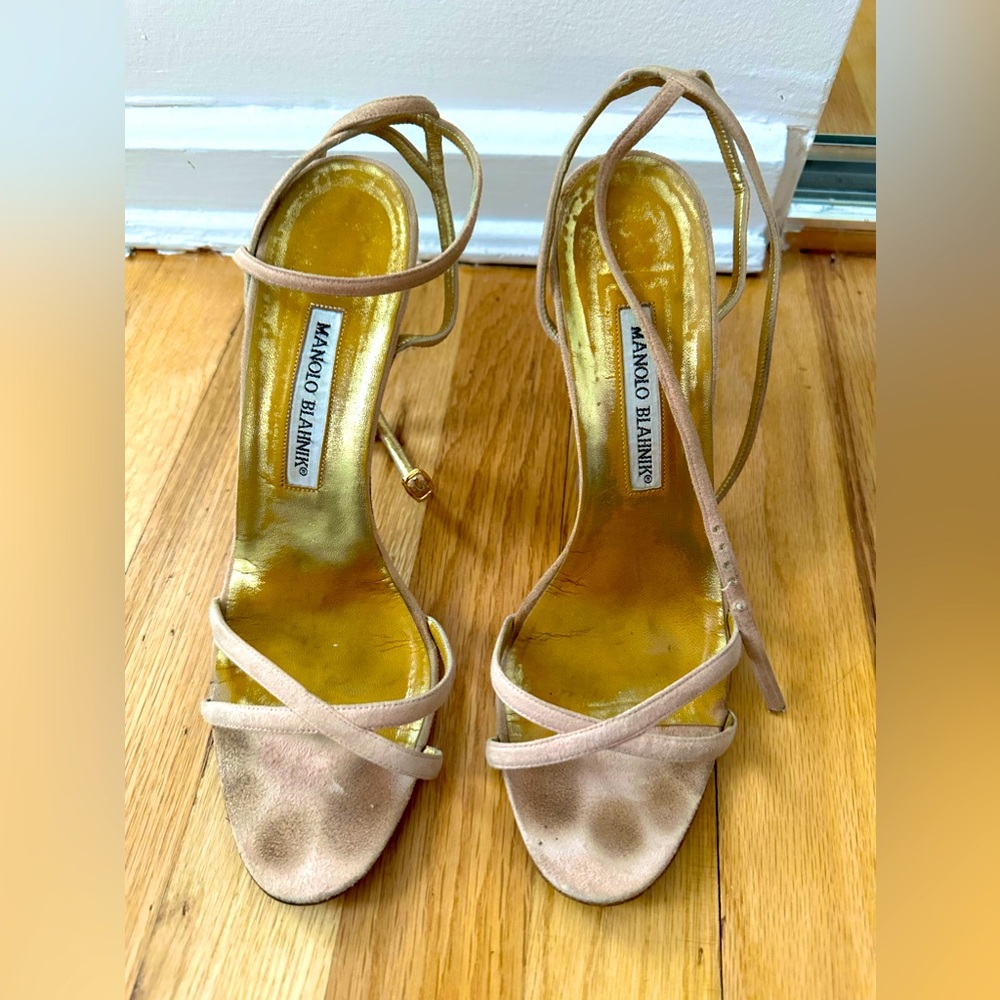 Manolo Blahnik Strap Sandal